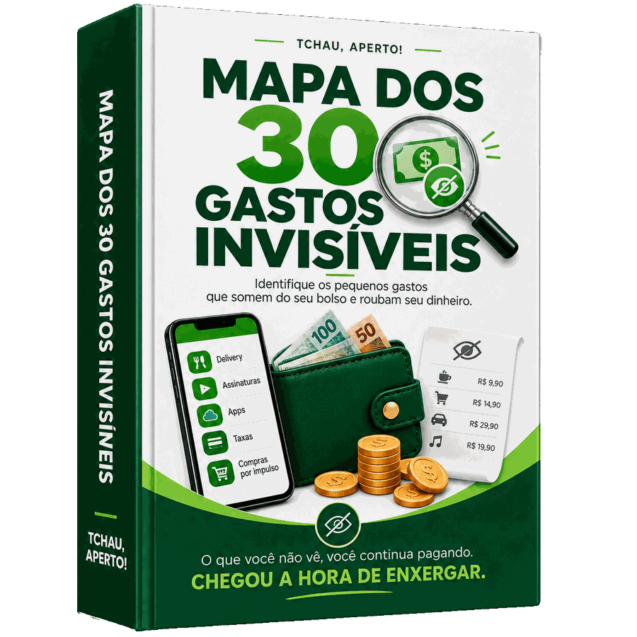 Mockup do Mapa dos 30 Gastos Invisíveis